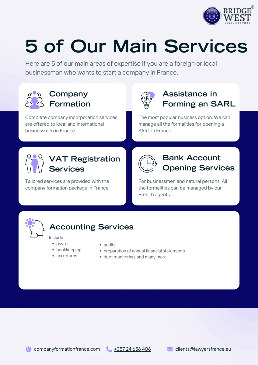 Our Main Services in France